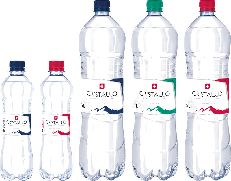 Cristallo Mineralwasser prickelnd – 1,5 l