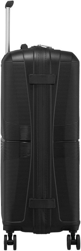 American Tourister Trolley – 67 l, Hartschale PP, 4 Doppelrollen, mit TSA, Onyx Schwarz, 44,5 × 67 × 26 cm