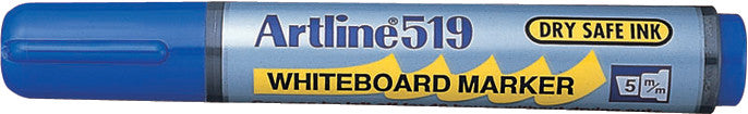 Artline Whiteboard-Marker 519 – Keilspitze 2-5 mm – Blau – Trocken abwischbar