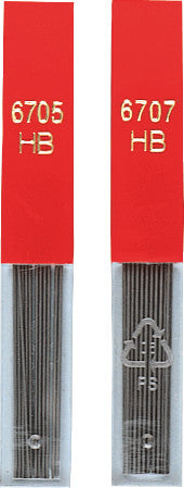 Caran d-Ache Caran d'Ache Bleistiftminen für 849, 888 Infinite, Ecridor + 3 weitere – grau, 0,7 mm, HB, 12 Stk.