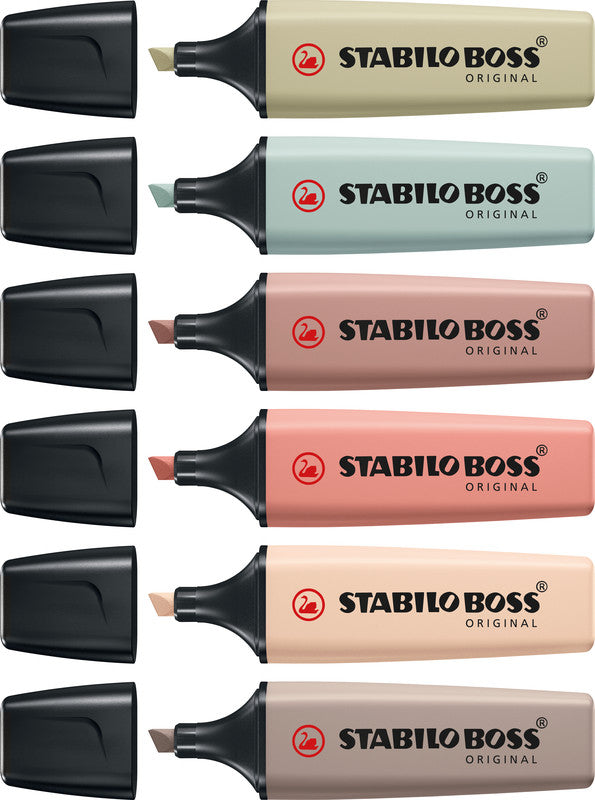 STABILO BOSS Original Textmarker Schlammgrün – Keilspitze, 2–5 mm