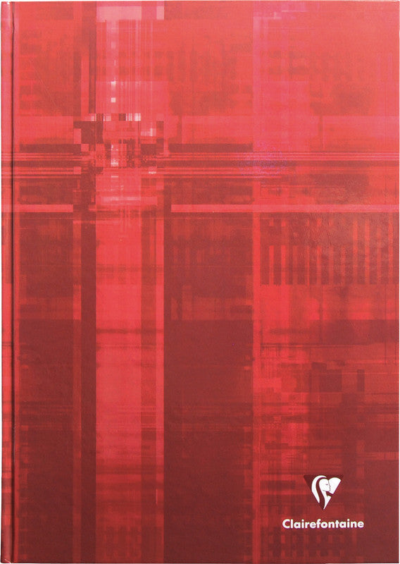 Clairefontaine Notizbuch, A4, blanko, Buchbindung, Hardcover, 192 Seiten, 90 g/m² – sortiert