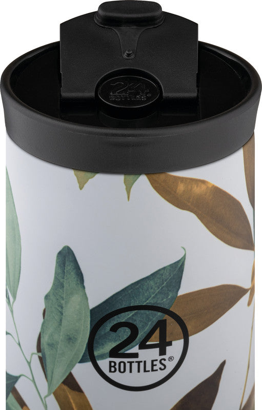 24Bottles Thermobecher Travel Tumbler – 3,5 dl – Edelstahl, isoliert, Sip&Go-Deckel – Tivoli