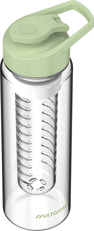 Muitomas Trinkflasche 700 ml – Kunststoff, Schraubdeckel, Grün