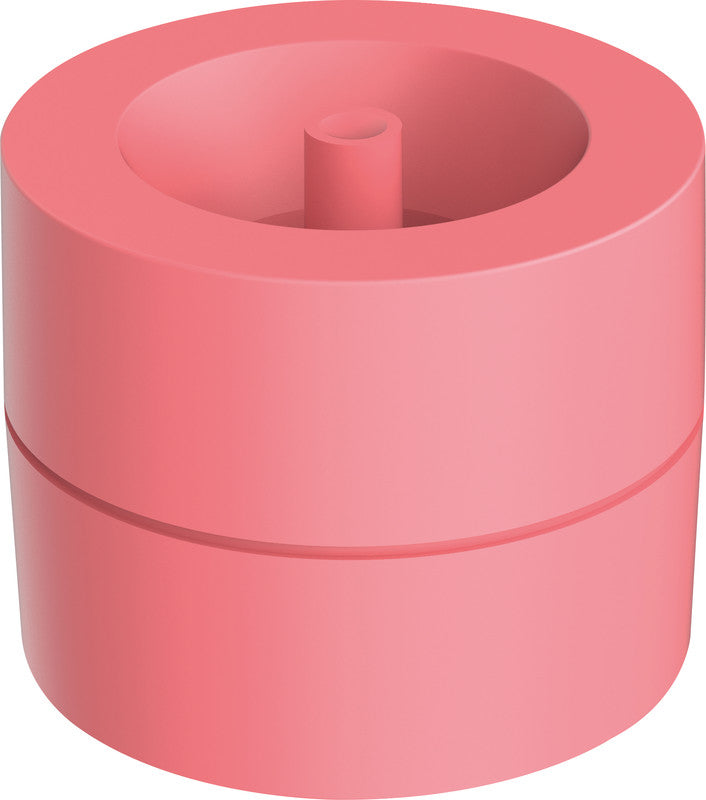 MAUL Klammerspender – Kunststoff, touch of rose, 73 × 60 mm