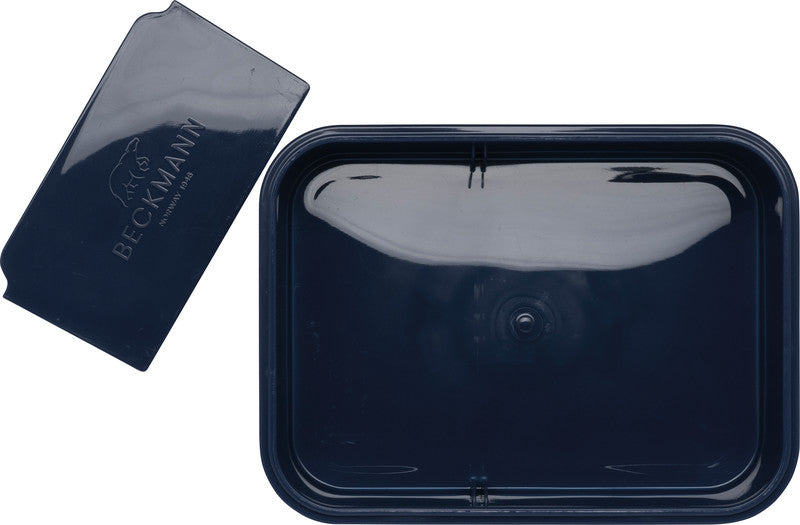 Beckmann Lunchbox – 1,7 l – auslaufsicher, mit Innenteiler, BPA-frei – mehrfarbig – 18,7 × 14 × 7 cm