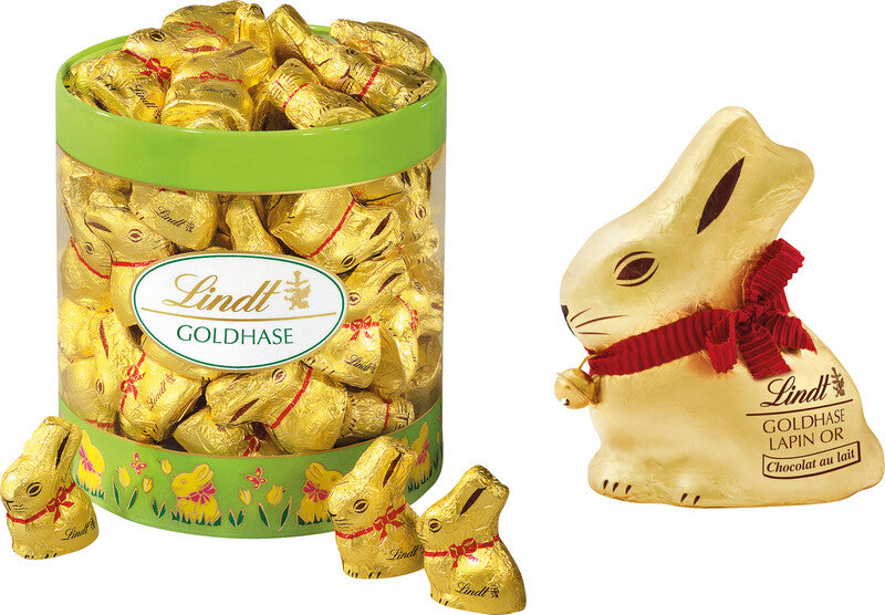 Lindt Osterschokolade Goldhase – Milch, 100 g