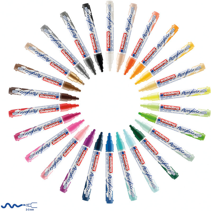 Edding Acrylmarker – Telemagenta, 1 Stk.