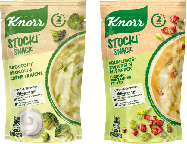 Knorr Stocki Snack – Broccoli mit Crème Fraîche – 45 g