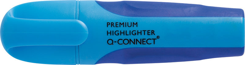 Q-CONNECT Textmarker Set 6 Farben – Keilspitze, 2–5 mm