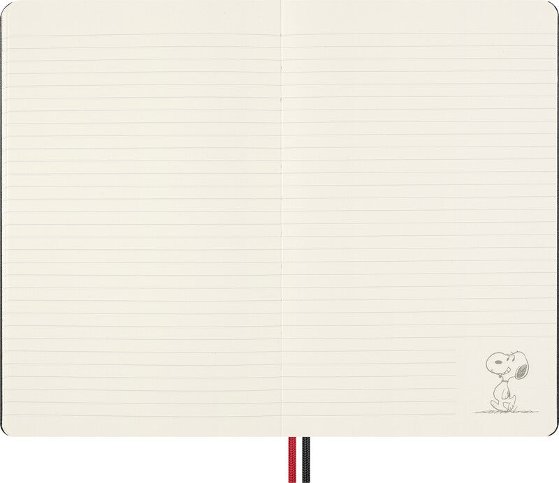 Moleskine Notizbuch, 130 × 210 mm, liniert, Leimbindung, Hardcover, 176 Seiten, 100 g/m² – blau