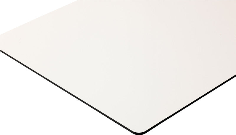 Berec Whiteboard – 88 × 58 cm, Emaille, magnetisch, Aluminiumrahmen, Wandmontage, inkl. Montagesatz