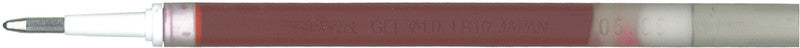 Pentel EnerGel Rollerpatrone für Roller (ausser BLN15, BLN17, BLN25, BLN27) – rot, 1 mm, geruchsarm