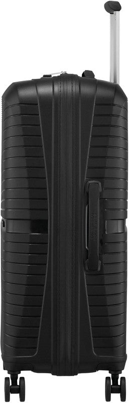 American Tourister Trolley – 67 l, Hartschale PP, 4 Doppelrollen, mit TSA, Onyx Schwarz, 44,5 × 67 × 26 cm