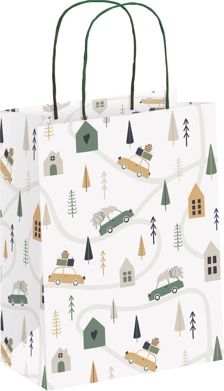 Zoewie Tragetasche Coming Home – Weihnachten – Papier – 180 × 230 × 90 mm