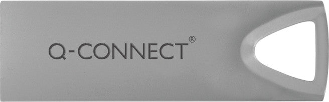 Q-CONNECT USB-Stick – 8 GB, USB 2.0, silber