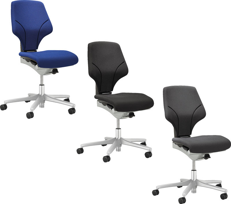 Giroflex Bürostuhl 64 – Sitzhöhe 40–52 cm, 110 kg, Anthrazit
