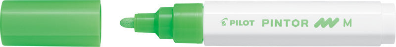 Pilot Pigment Marker Pintor – Rundspitze 1,5-2,2 mm – Sortiert – 6er-Set – Deckend