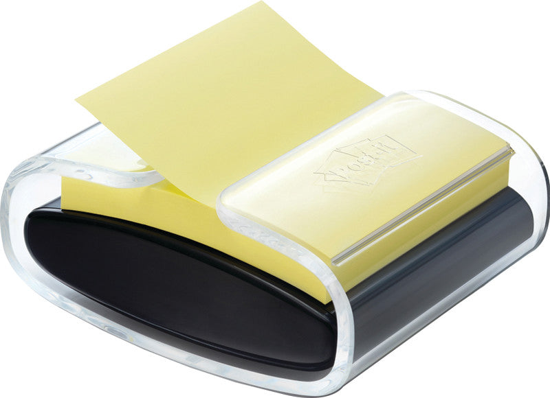Post-It Stiftschlaufe – Kunststoff, Schwarz, 76 × 76 mm