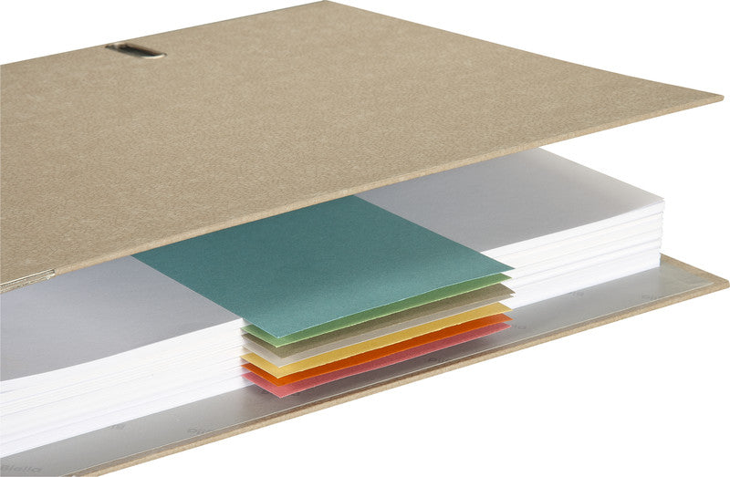 Trennstreifen – 235 × 105 mm, Karton 190 g/m², Rosa, 2-fach, Blauer Engel – 100 Stk.