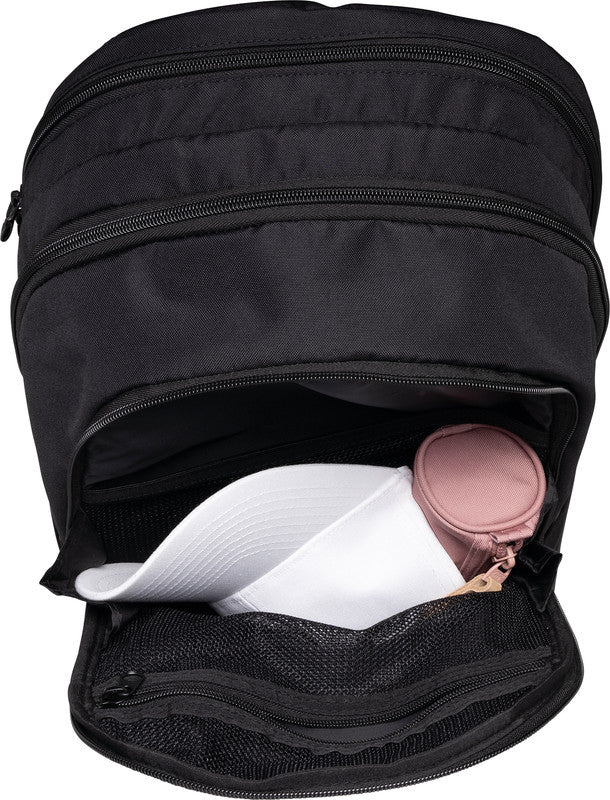 Beckmann Urban Rucksack – schwarz – 30,0×48,0×22,0 cm – recycelte Materialien