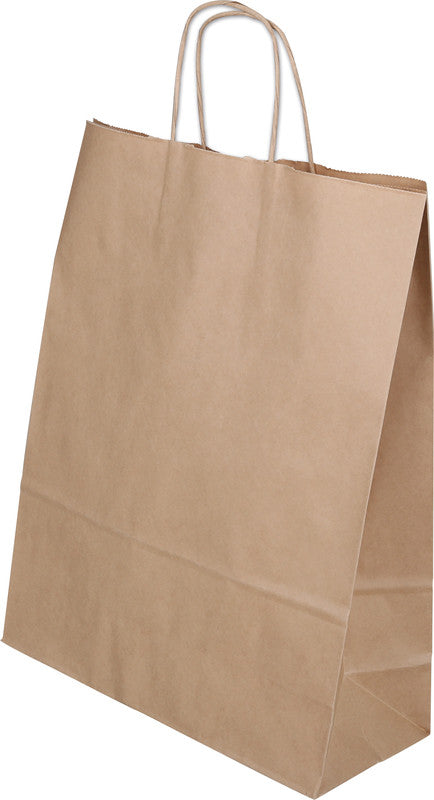 Elco Tragetasche, braun – 320 × 130 × 410 mm – 50 Stk.
