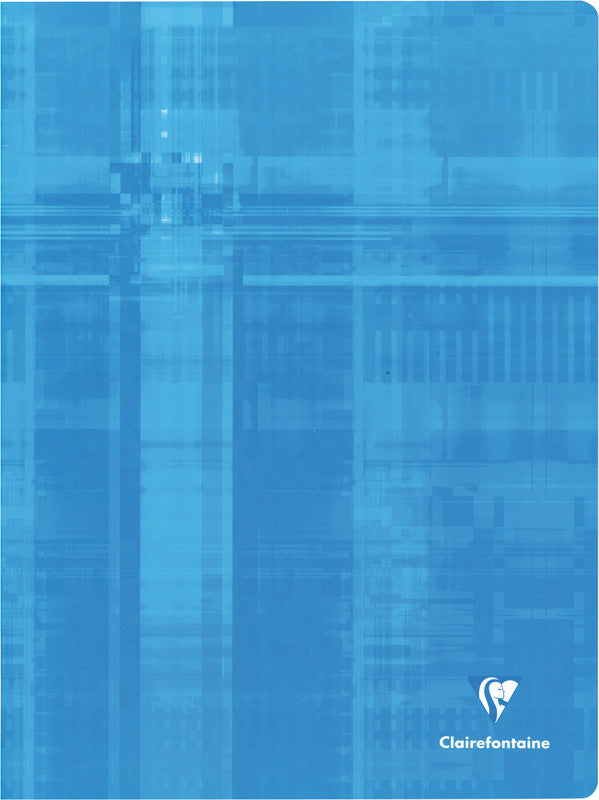 Clairefontaine Notizheft, A4+, séyès 8 × 3 mm, geheftet, Karton, 96 Seiten, 90 g/m² – sortiert