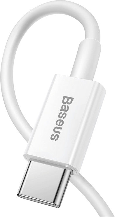 Baseus USB-C auf Lightning Kabel, 1 m, Weiss, Schnellladen