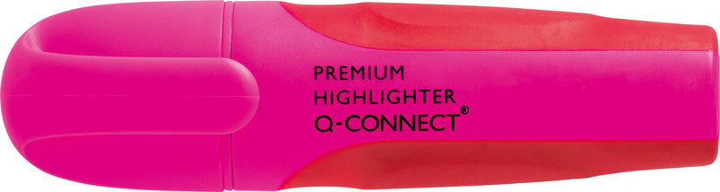Q-CONNECT Textmarker Set 6 Farben – Keilspitze, 2–5 mm