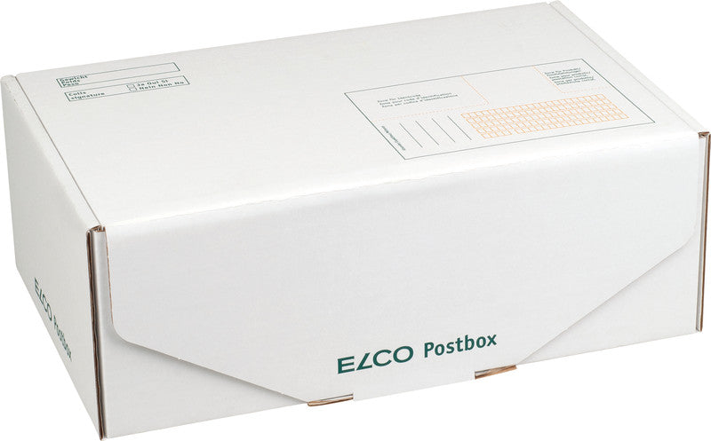 Elco Faltschachtel, Weiss – 250 × 175 × 50 mm – 5 Stk.