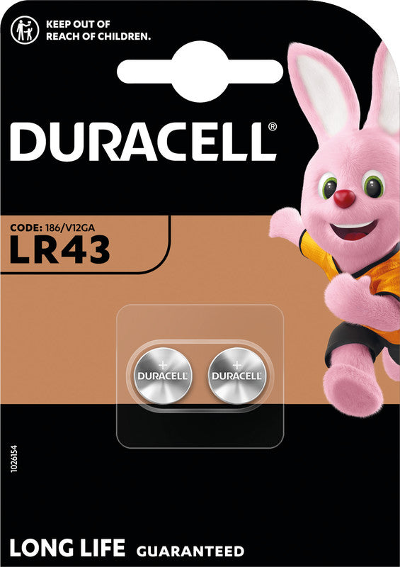 Duracell LR54 Akku 1,5 V 42 mAh 0,06 Wh Alkaline – für Geräte