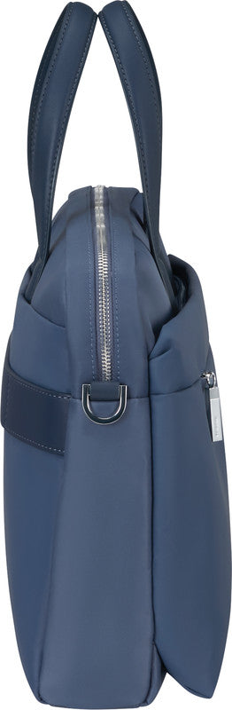 Samsonite Workationist Notebook-Tasche – 12 l, wasserabweisend, Aufsteckfunktion, recyceltes PET (rPET), blau