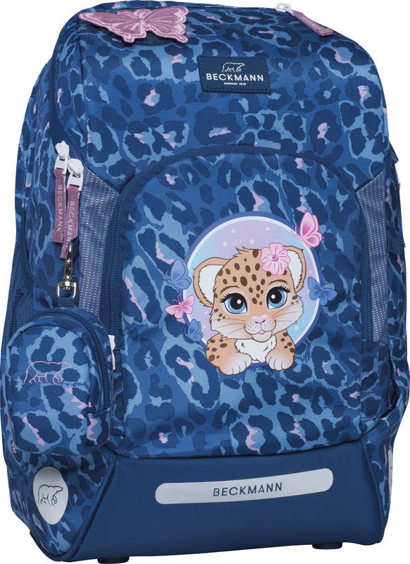 Beckmann Schulrucksack Active Air Flx – 6-teilig – Cheetah