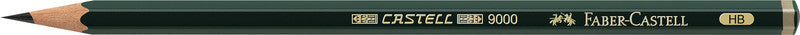 Faber-Castell Castell 9000 Graphit-Set, 8B–HB, Metalletui – 6-teilig