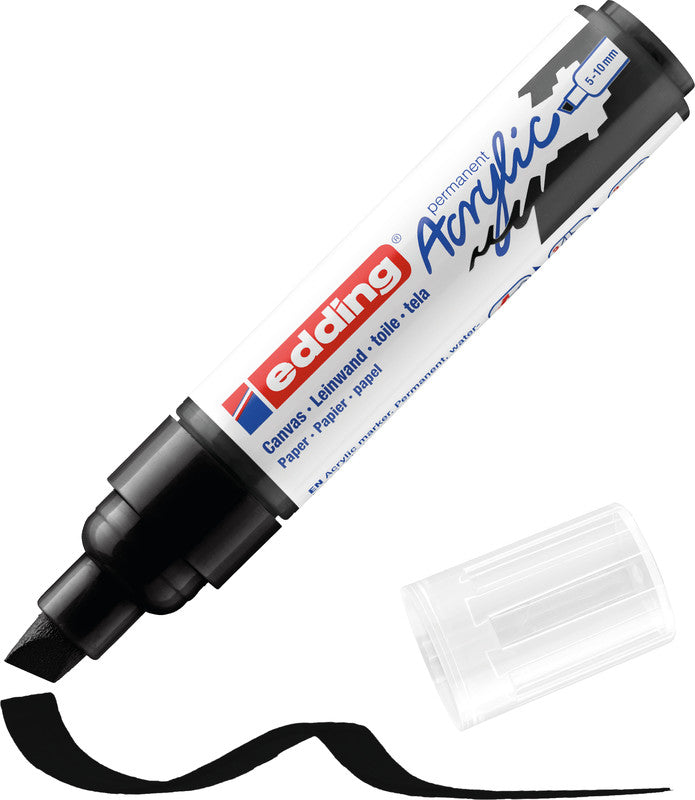 Edding Acrylmarker für Permanentmarker – sortiert, neon