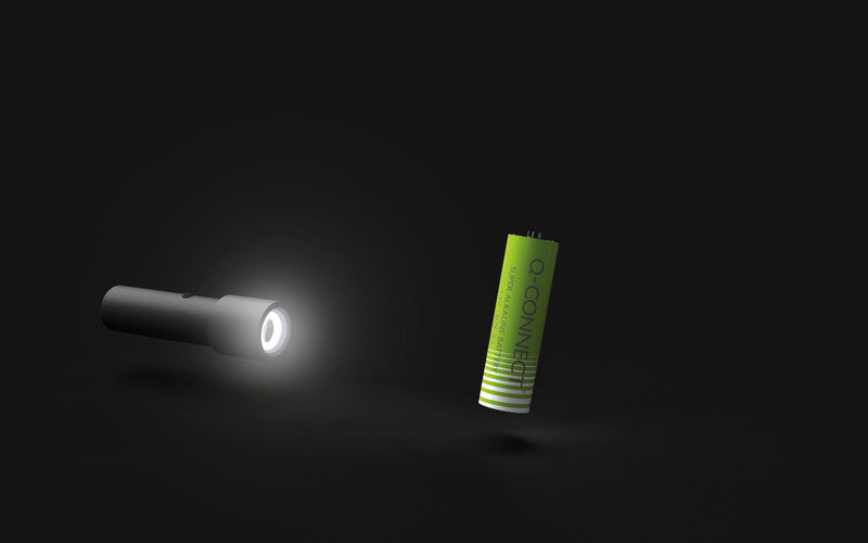 Q-CONNECT Akku 1,5 V 2140 mAh 3,21 Wh Alkaline