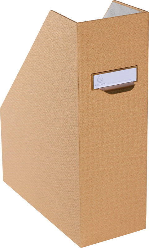 Exacompta OfficeByMe Stehsammler – A4+ – Karton – Beige – 110 × 250 × 310 mm