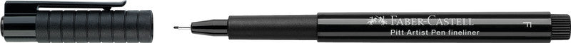 Faber-Castell Filzstifte, Strichbreite 0,1 mm, 0,5 mm, 1,5 mm, wasserfest, 4 Stk.
