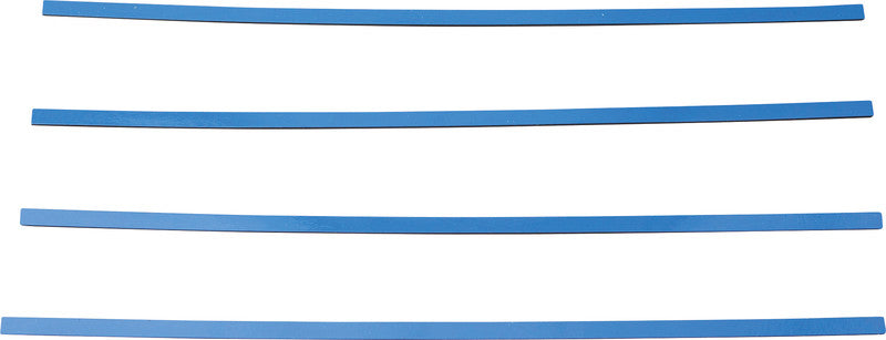 Ultra-Dex Magnetstreifen für Planungstafeln, magnetisch, zuschneidbar, 9 × 1000 mm, Blau, 1 Stk.