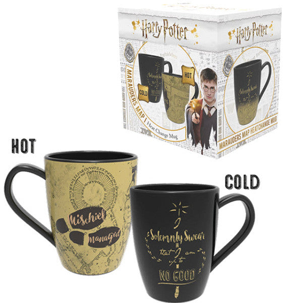 Tasse Harry Potter Map – 250 ml, Keramik, Mehrfarbig, Nicht mikrowellengeeignet
