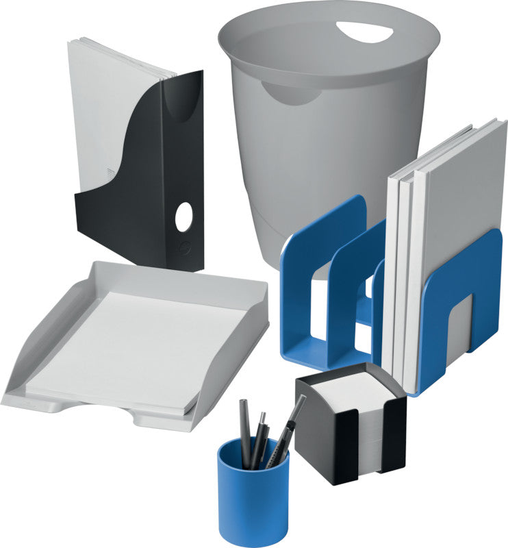 Durable Stehsammler – Kunststoff, Schwarz, 241×73×306 mm