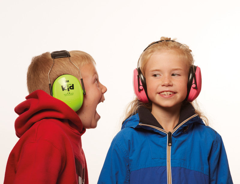 Peltor 3M Peltor Kapselgehörschutz – SNR 98 dB, für Kinder, Neongrün