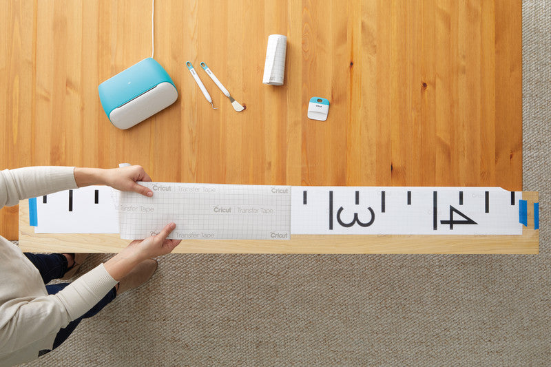 Cricut Transferpapier – selbstklebend – weiss – 139 × 1219 mm – für Cricut JOY Schneideplotter