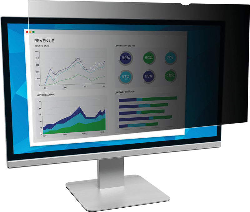 3M Blickschutzfilter für Monitor 19,0", 5:4 – 377 × 302 mm