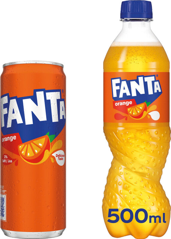 Fanta Limonade, Orange – 3,3 dl