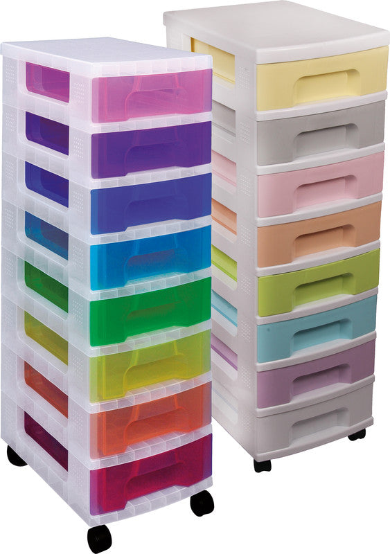 Really Useful Boxes Schubladenelement – Kunststoff, beige, 30 × 92,5 × 42 cm, für A4