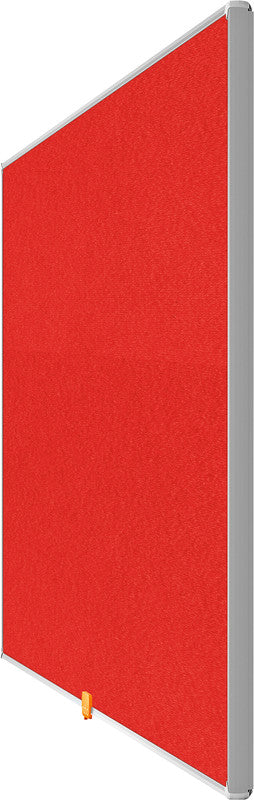 Nobo Pinnwand – Filz – 90 × 51 cm, rot, Widescreen