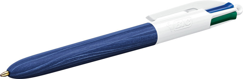 BIC Kugelschreiber – sortiert, Holzoptik, Kunststoff