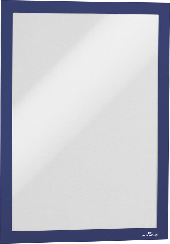 Durable Magnetrahmen – A4 – Dunkelblau – 5er-Pack