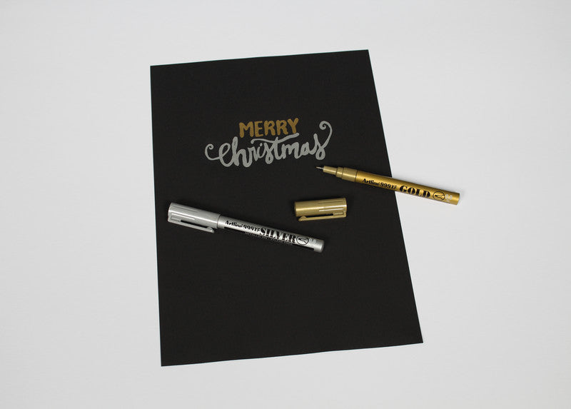 Artline Permanent Marker – silber